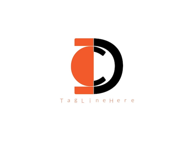 El logotipo de DC Creative Latter