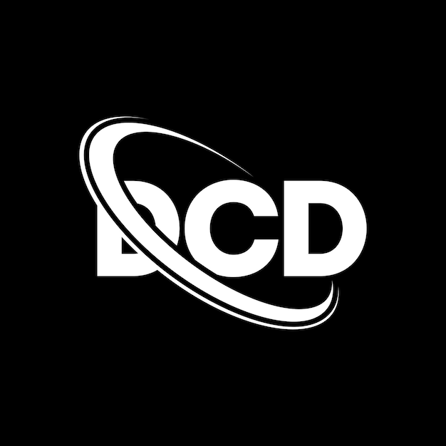 Logotipo de DCD: Diseño de logotipo de letra DCD: Iniciales: Logotipo DCD vinculado con círculo y monograma en mayúsculas Logotipo DDC: Tipografía para negocios tecnológicos y marca inmobiliaria