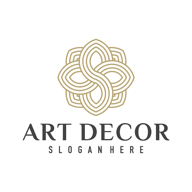 Logotipo de decoración del hogar interior