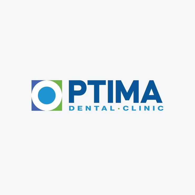El logotipo dental óptimo de la letra O