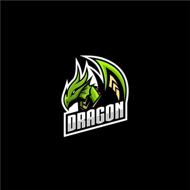 Logotipo del deporte del dragón