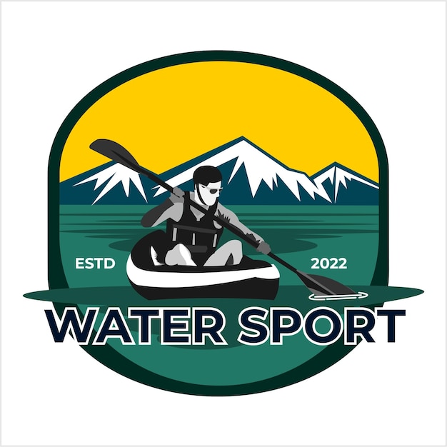 Logotipo de deportes acuáticos