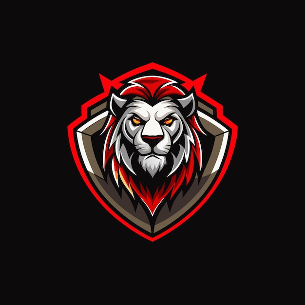 El logotipo de los deportes electrónicos de león