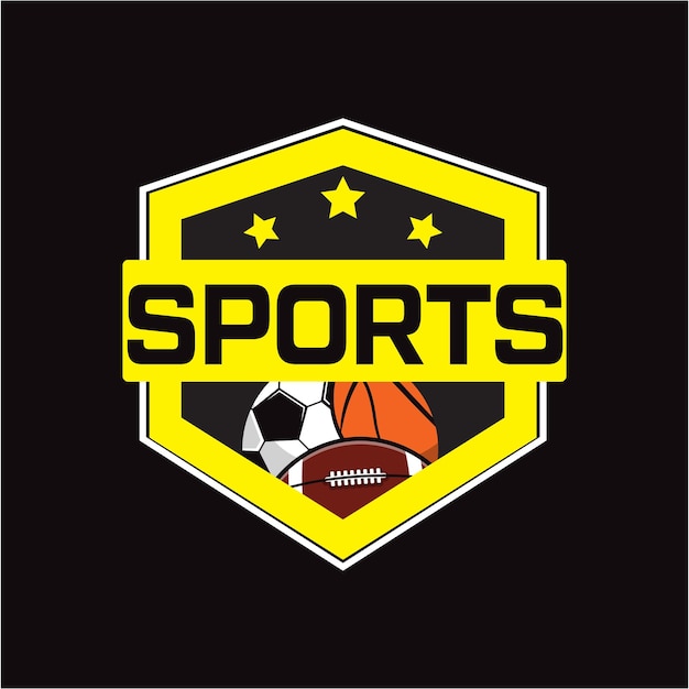 Vector logotipo deportivo