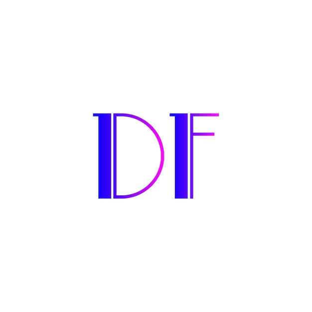 El logotipo de df