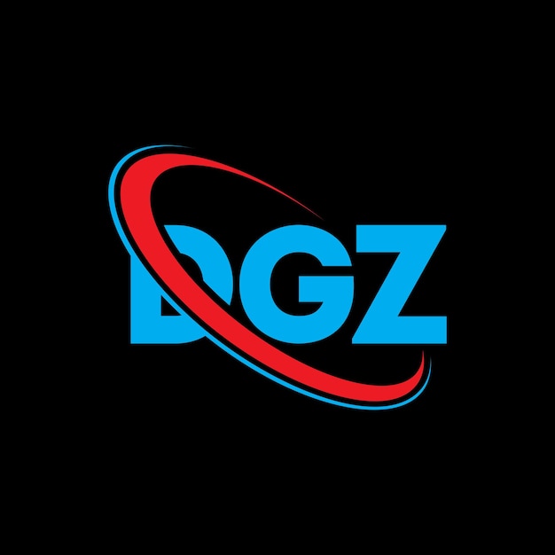 Vector logotipo dgz letra dgz letra diseño de logotipo iniciales logotipo dgz vinculado con círculo y mayúscula monograma logotipo djz tipografía para negocios tecnológicos y marca inmobiliaria