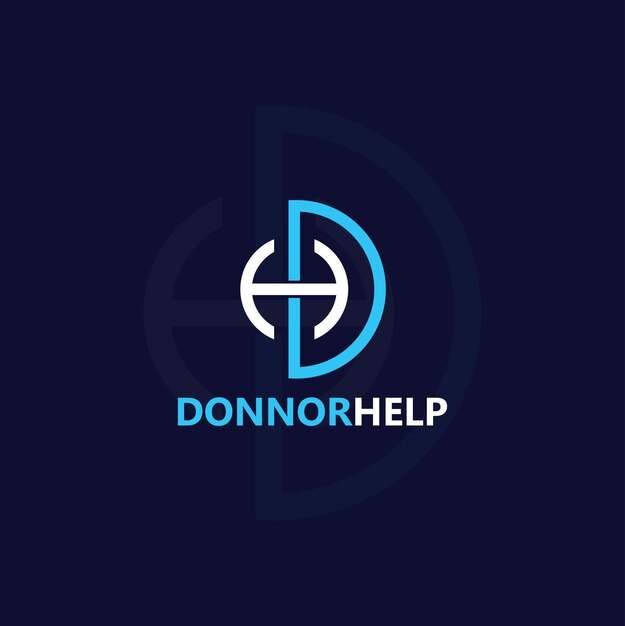 Logotipo de DH Lettermarl
