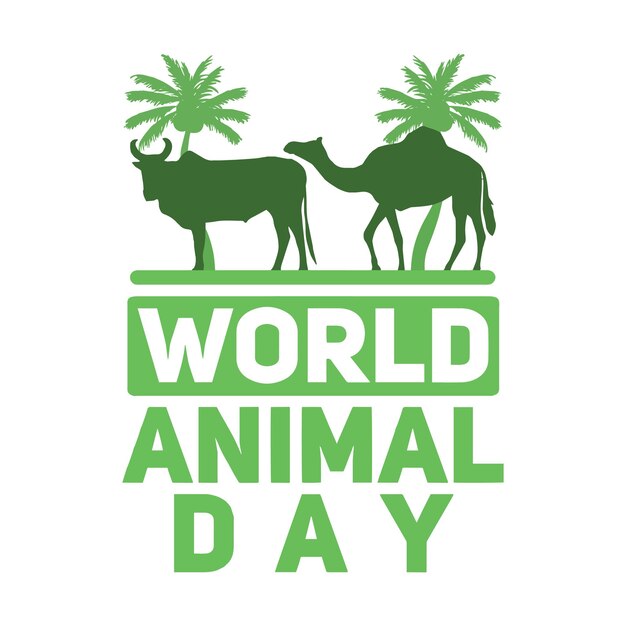 Logotipo Día Mundial De Los Animales 50