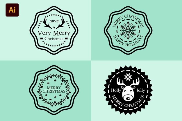 Logotipo del día de Navidad 129