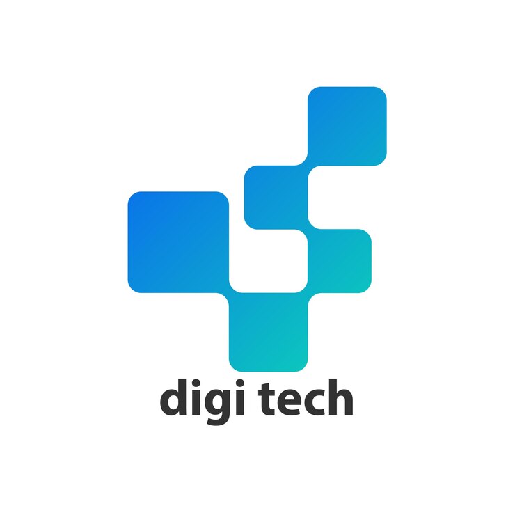 Vector el logotipo de digi tech