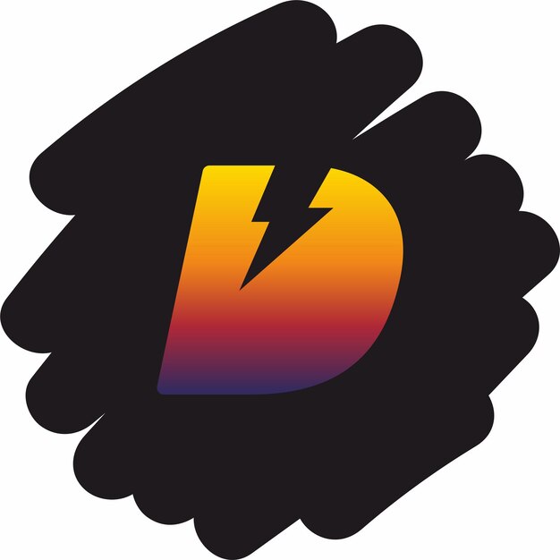 El logotipo dinámico D