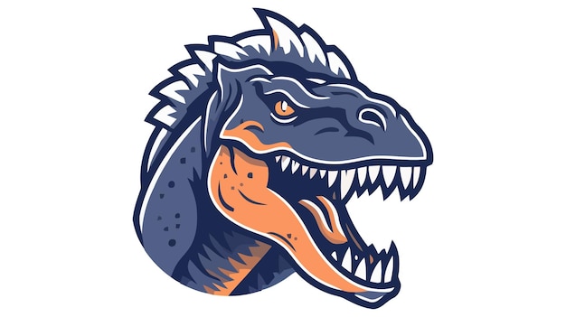 Logotipo de dinosaurio Logotipo de dinosaurio Vector de Brachiosaurus editable para su logotipo