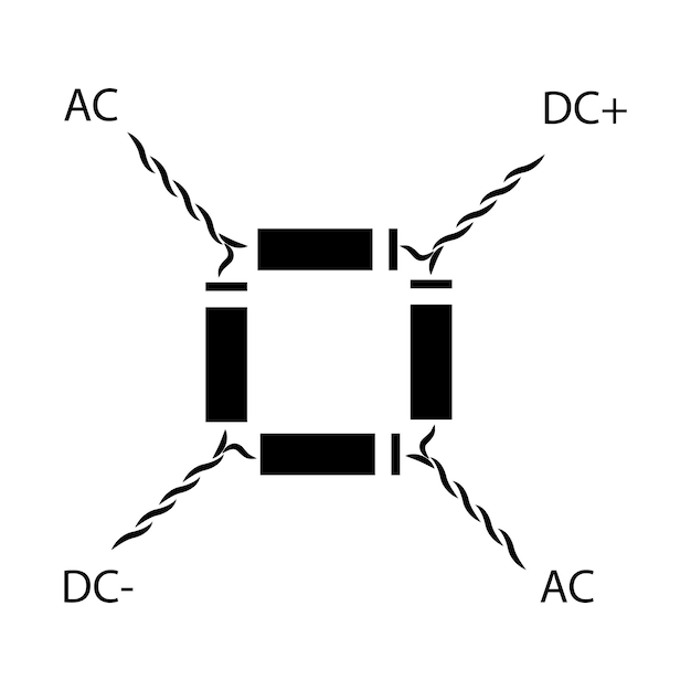 Logotipo de diodo