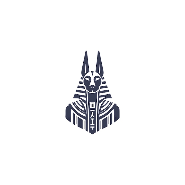 El logotipo del dios Anubis de Egipto 5