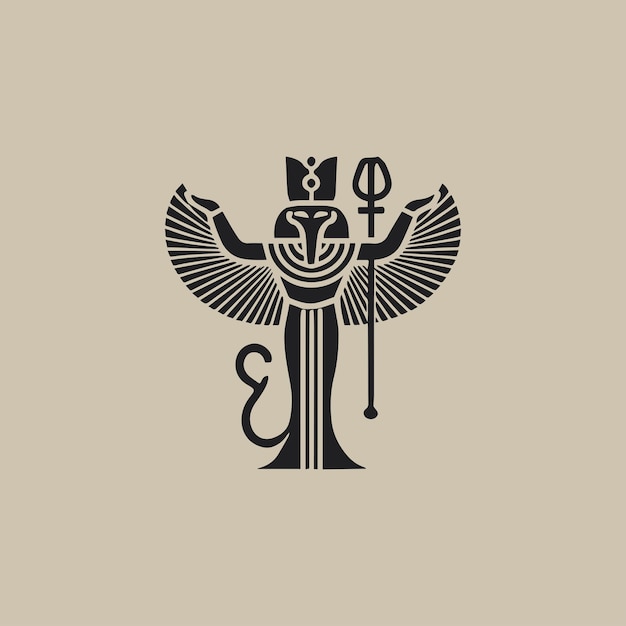 El logotipo del dios Horus
