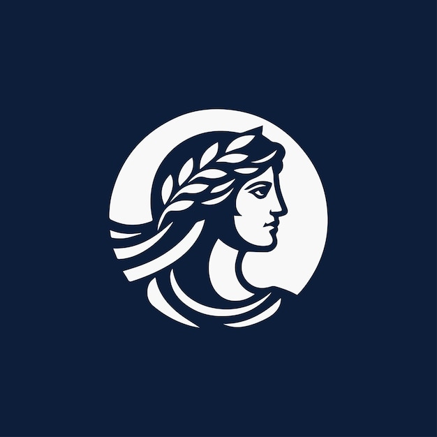 El logotipo de la diosa Atenea 10