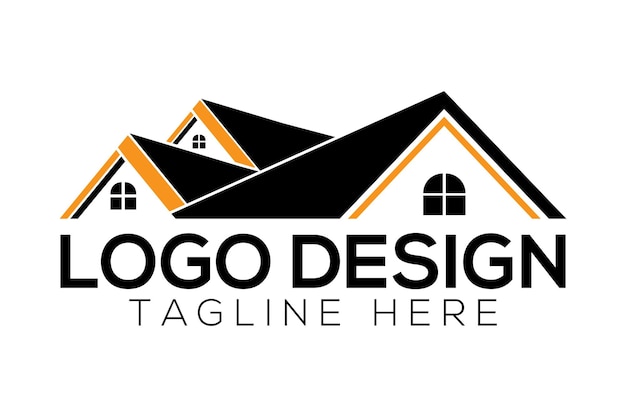 un logotipo para el diseño de una casa