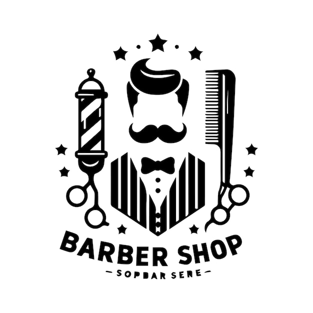 El logotipo de diseño de los cascos vintage Vector