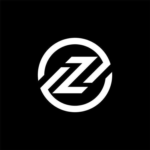 Logotipo y diseño de íconos minimalistas de la letra Z