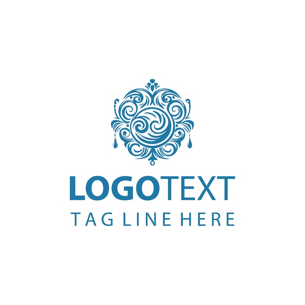 El logotipo de diseño interior