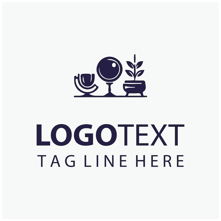 Vector el logotipo de diseño interior