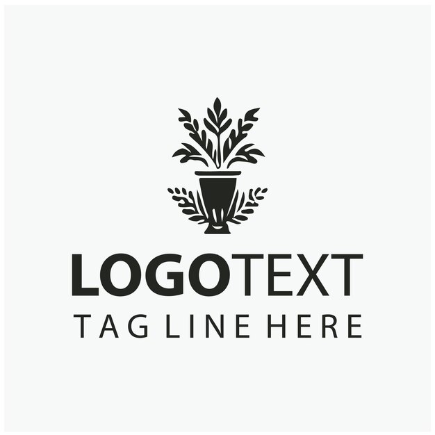 El logotipo de diseño interior