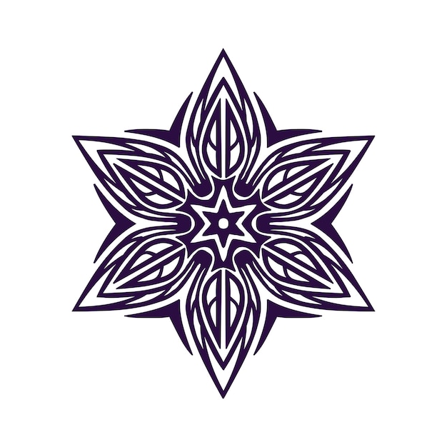 logotipo de diseño de mandala de lujo