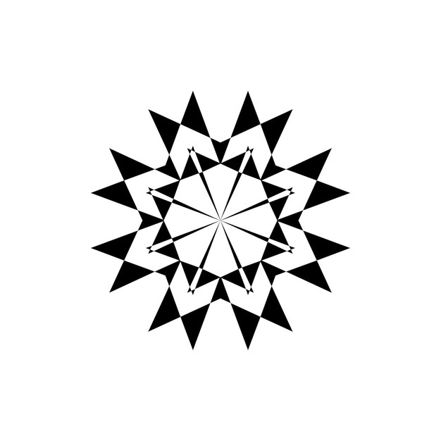 logotipo de diseño de mandala de lujo