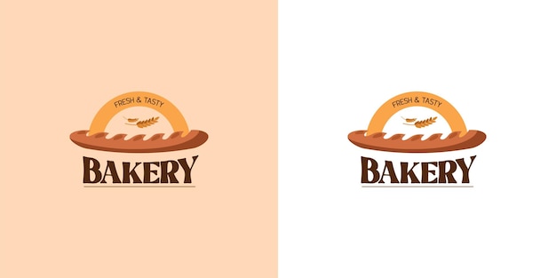 Logotipo de diseño de panadería Template vectorial