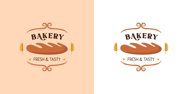 Logotipo de diseño de panadería Template vectorial