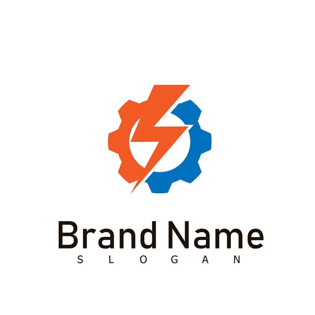 Logotipo de diseño de plantilla de Vektor ENGRANAJE