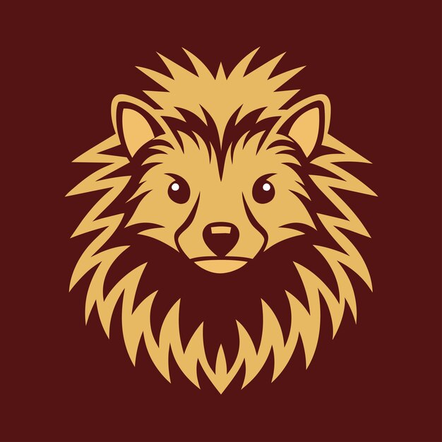 Logotipo de diseño del vector de ratas