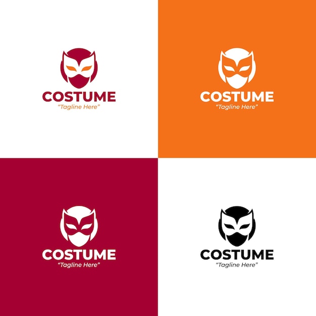 El logotipo del disfraz
