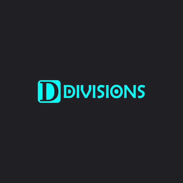 El logotipo de las divisiones D