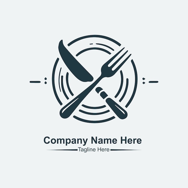 El logotipo de Do resturent aquí