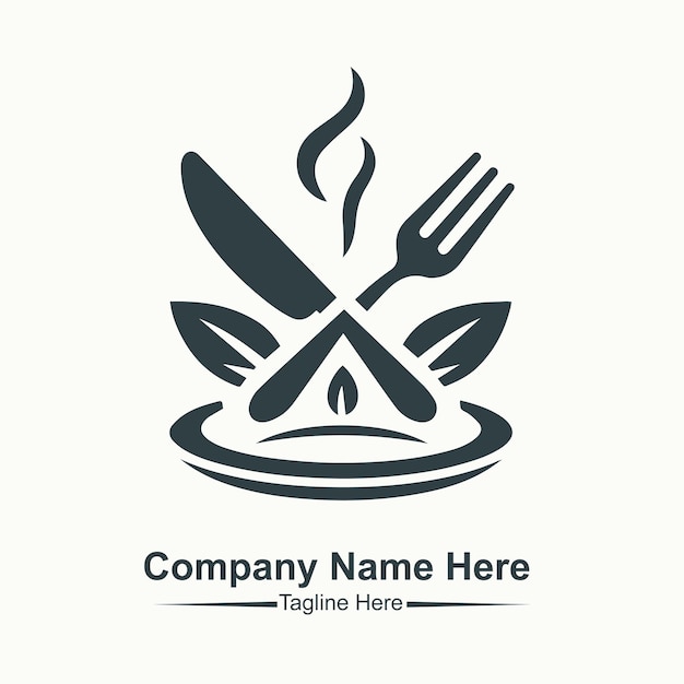 El logotipo de Do resturent aquí