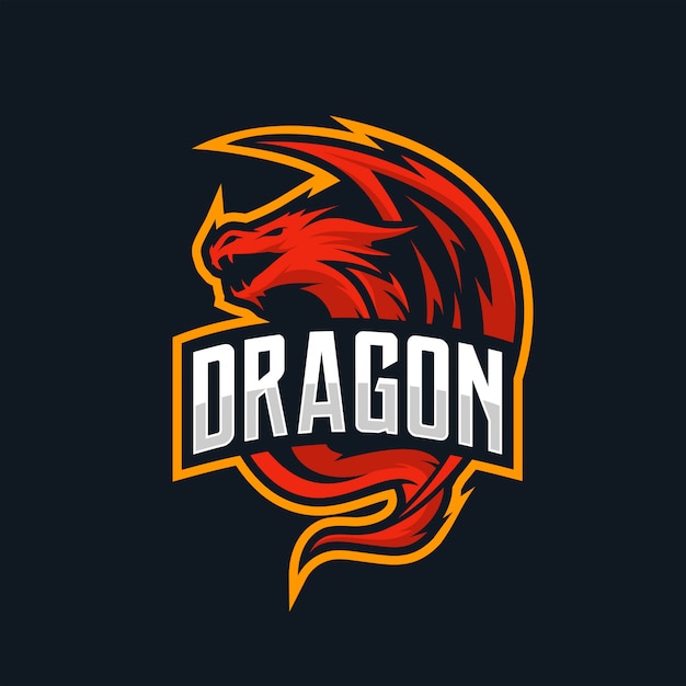 Logotipo de dragon esport