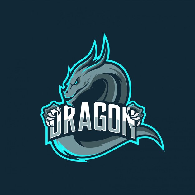 Logotipo de dragon esport