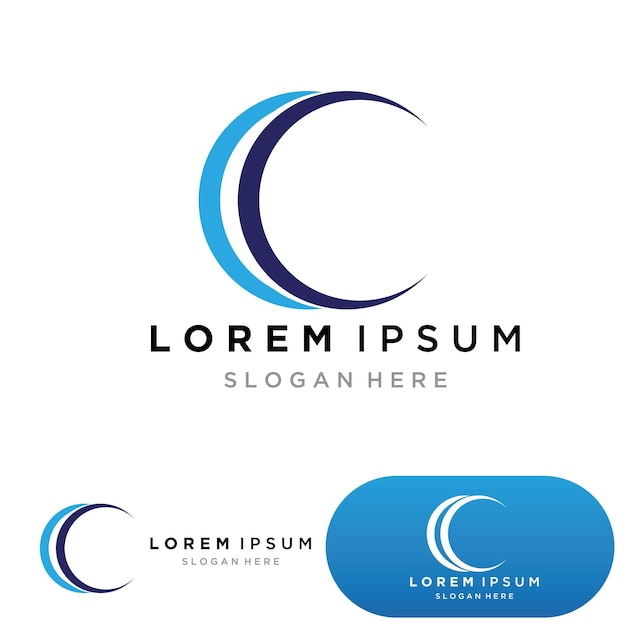 Logotipo e icono del globo Diseño vectorial TemplateVector