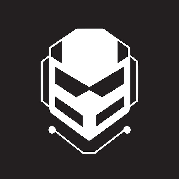 Logotipo e icono de robot