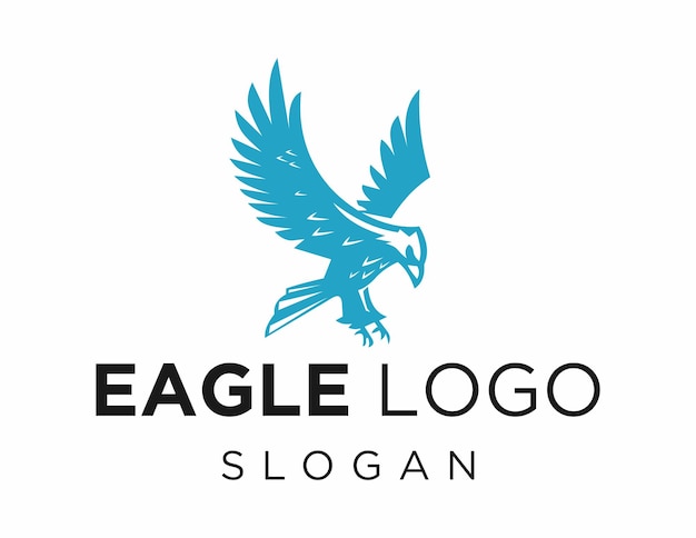 El logotipo Eagle fue creado utilizando la aplicación Corel Draw con un fondo blanco