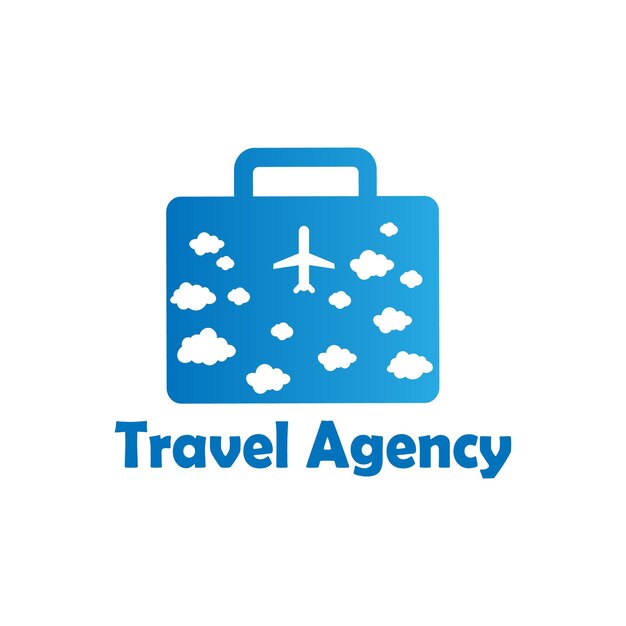 El logotipo de Easy Travel es una plantilla vectorial retro hipster.