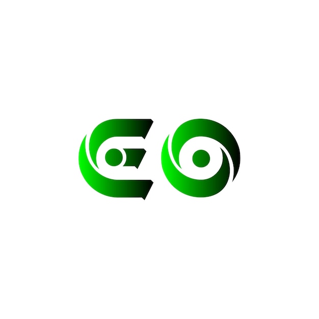 Vector el logotipo eco