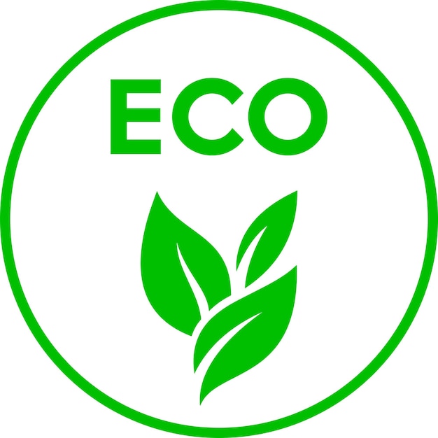 Vector logotipo de eco