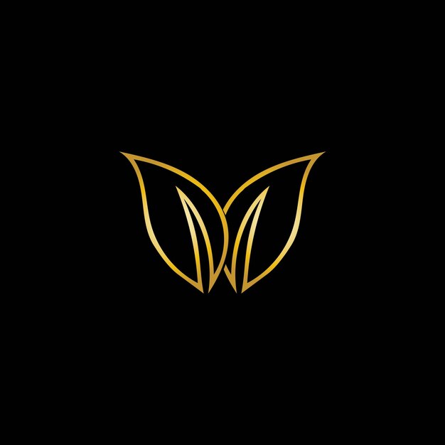 Logotipo de ecología de hoja y plantilla de vector