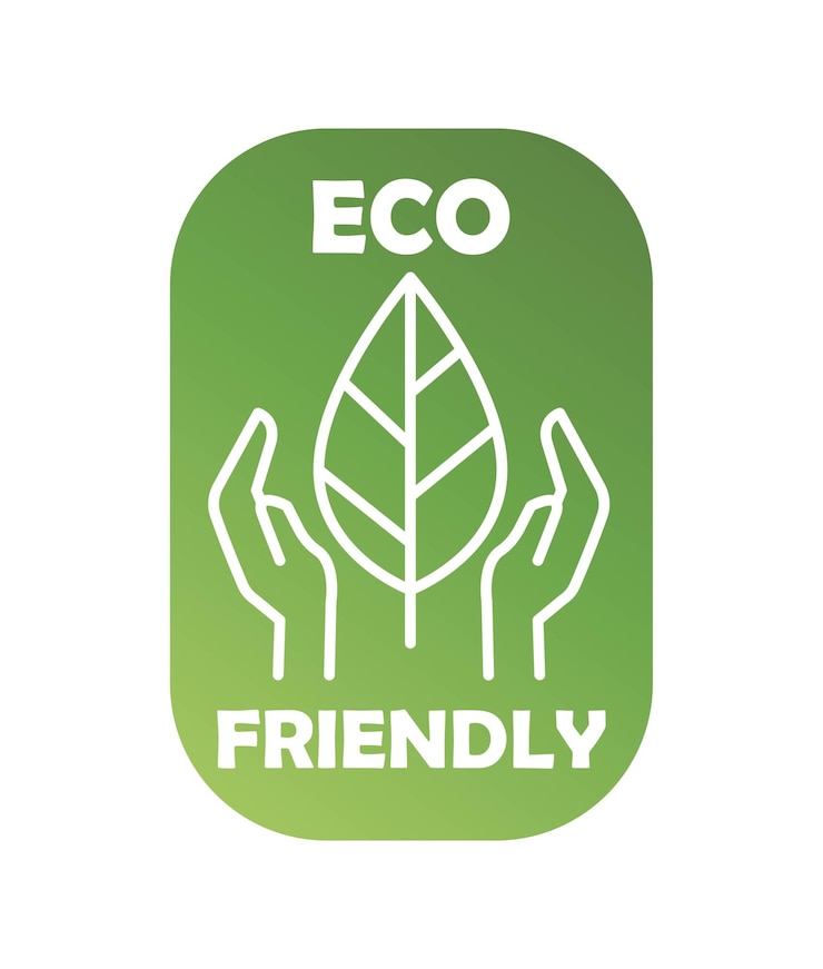 Vector logotipo ecológico