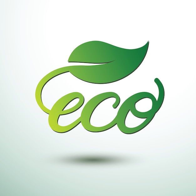 El logotipo ecológico