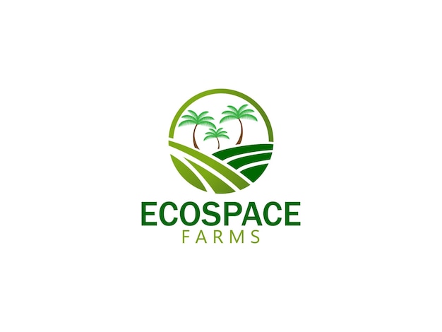 El logotipo de EcoSpace Farms