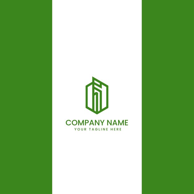 El logotipo del edificio FH Monogram
