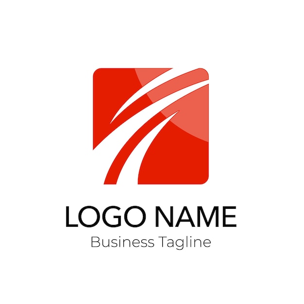 Logotipo Edificio inmobiliario Colección de plantillas de diseño comercial rojo